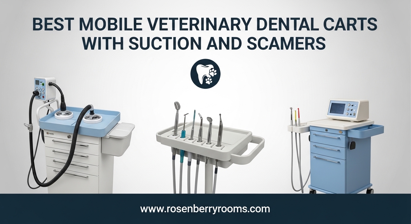 Best Mobile Veterinary Dental Carts with Suction and Scalers