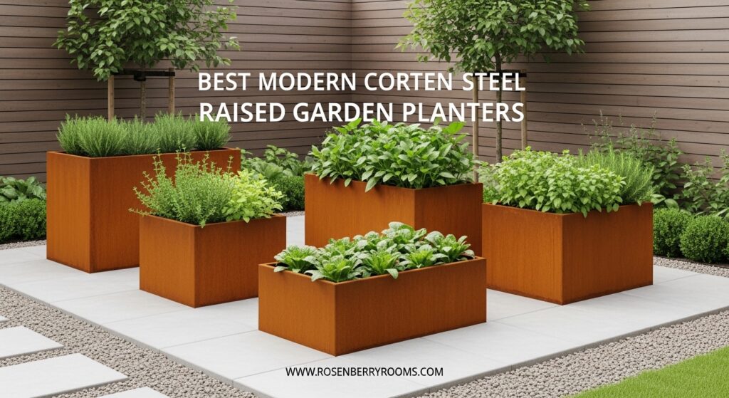 The current image has no alternative text. The file name is: Best-Modern-Corten-Steel-Raised-Garden-Planters.jpeg