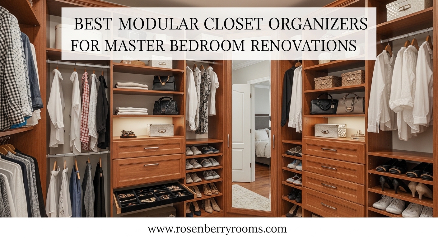 Best Modular Closet Organizers for Master Bedroom Renovations