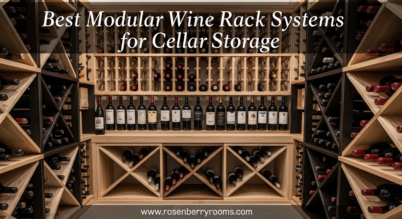 Best Modular Wine Rack Systems for Cellar Storage