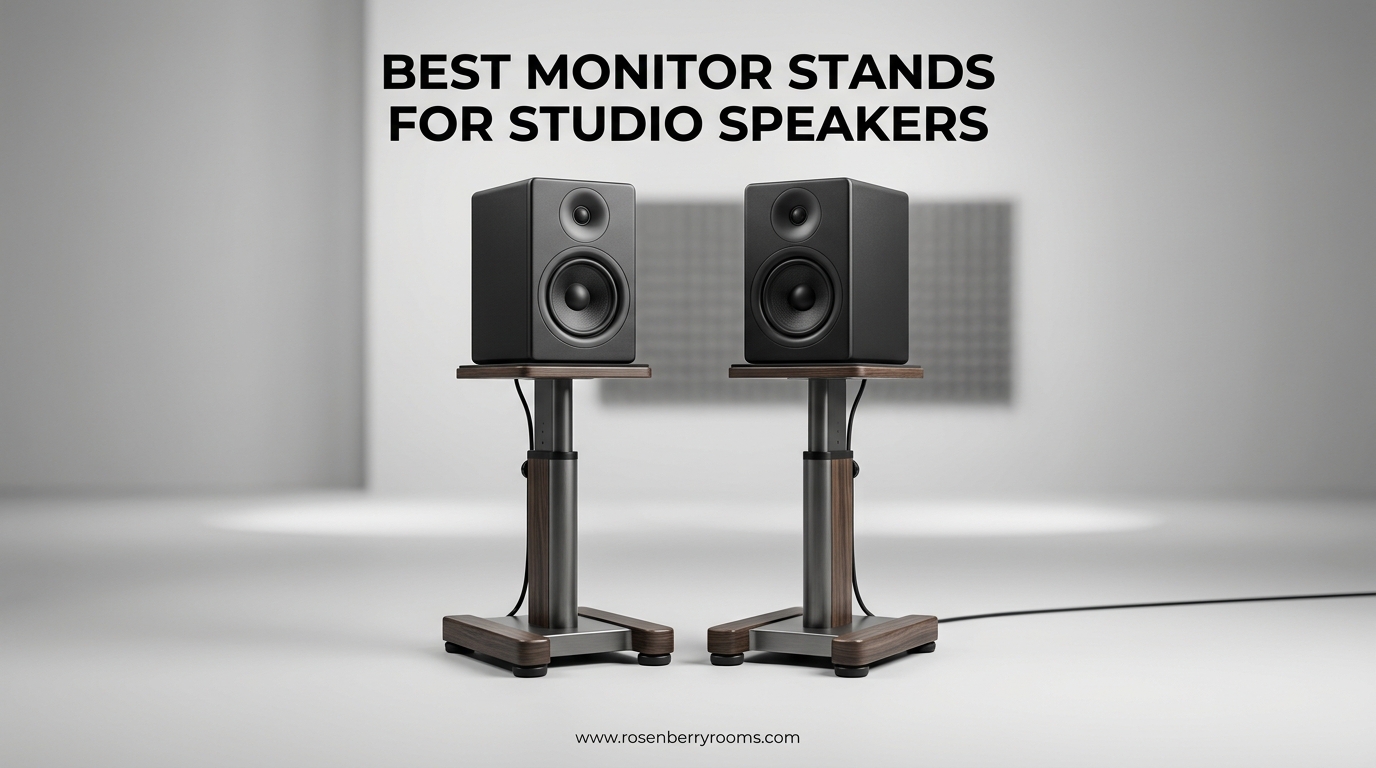 Best Monitor Stands for Studio Speakers