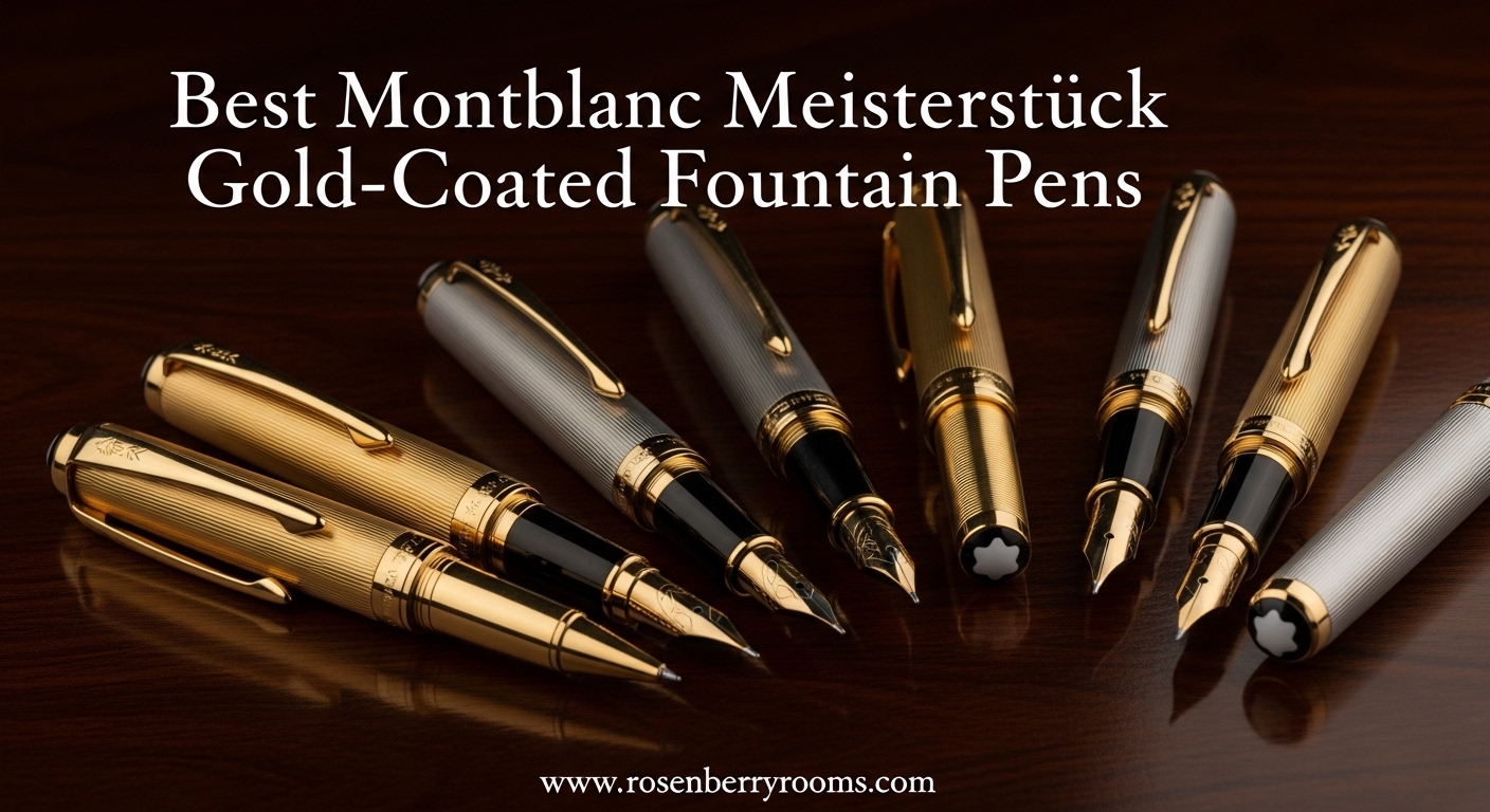 Best Montblanc Meisterstück Gold-Coated Fountain Pens