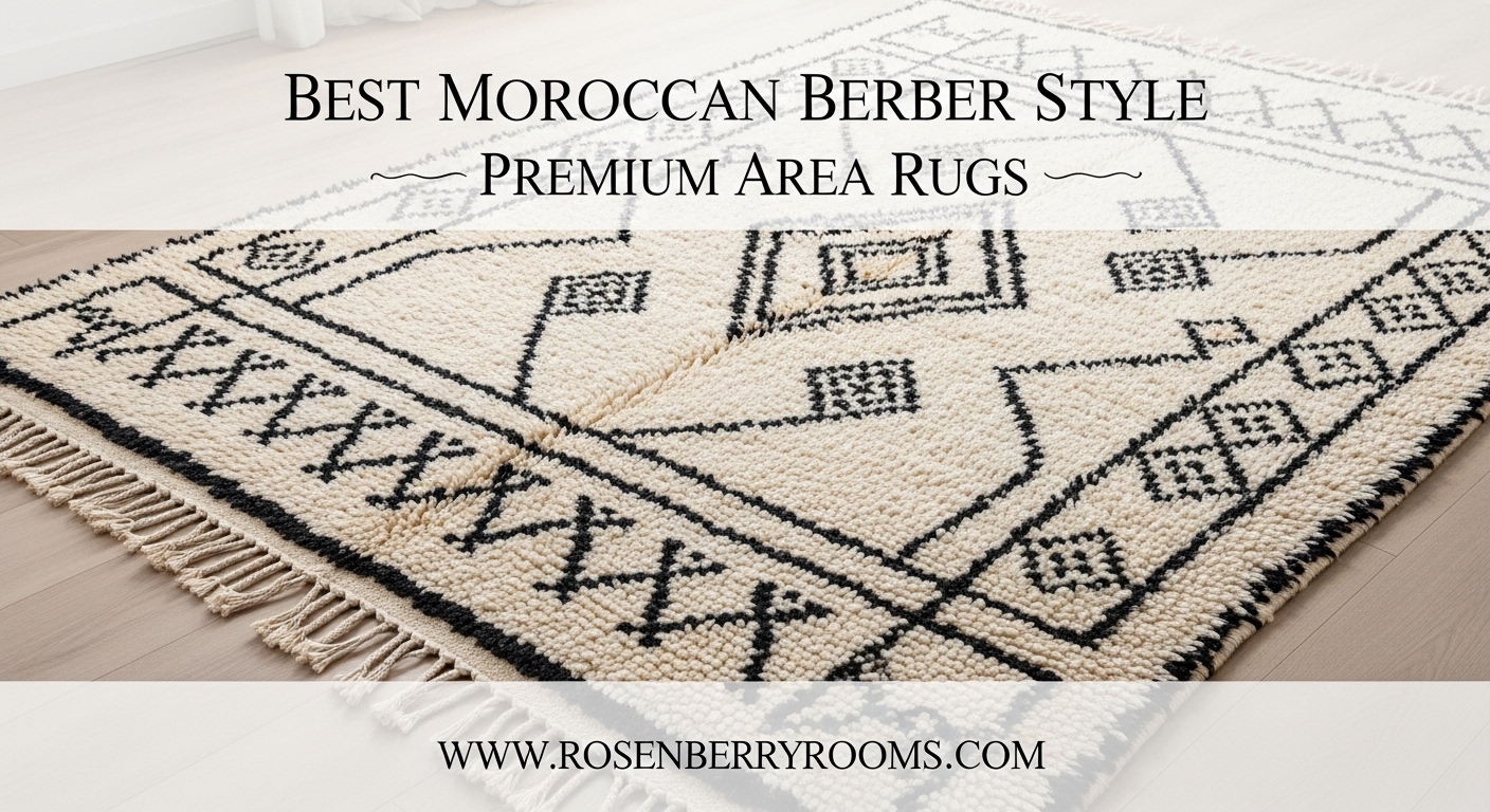 Best Moroccan Berber Style Premium Area Rugs
