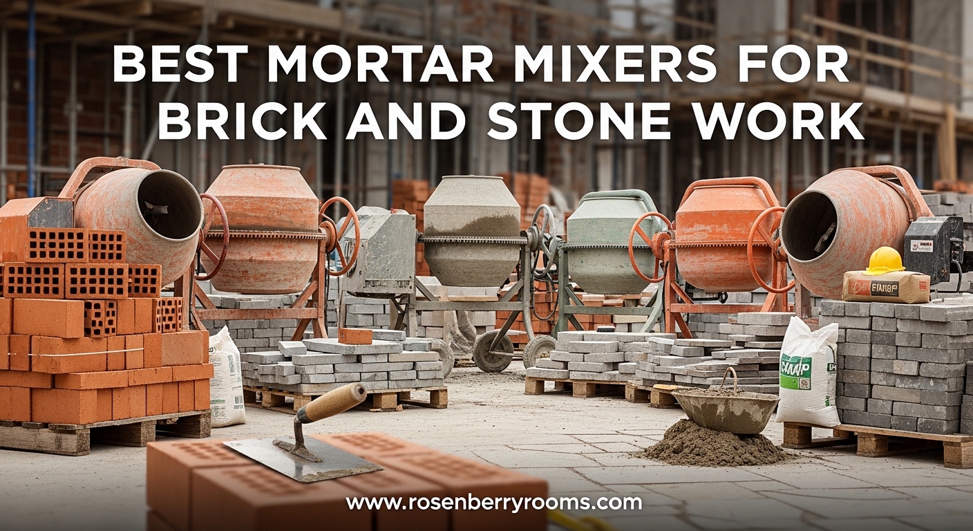 Best Mortar Mixers for Brick and Stone Work