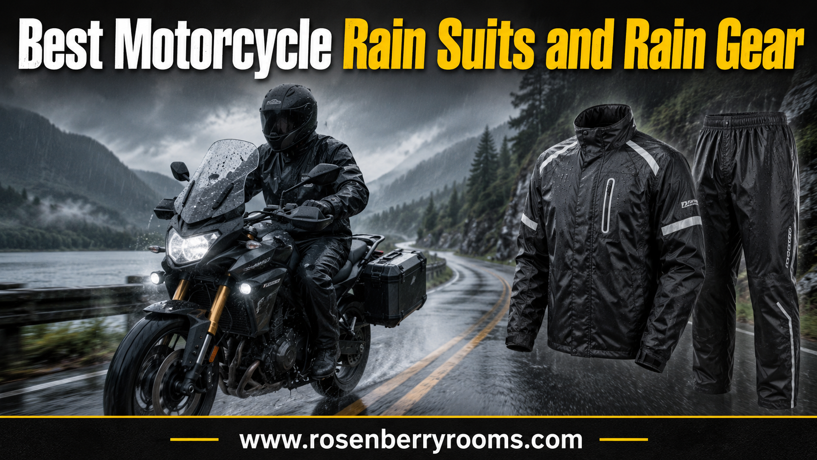 Best Motorcycle Rain Suits and Rain Gear
