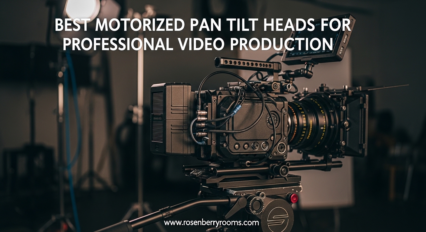 Best Motorized Pan Tilt Heads for Professional Video Production