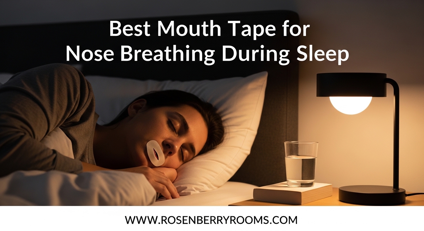 Best Mouth Tape for Nose Breathing During Sleep