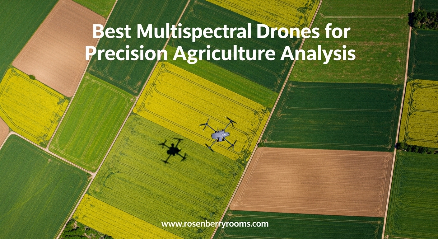 Best Multispectral Drones for Precision Agriculture Analysis