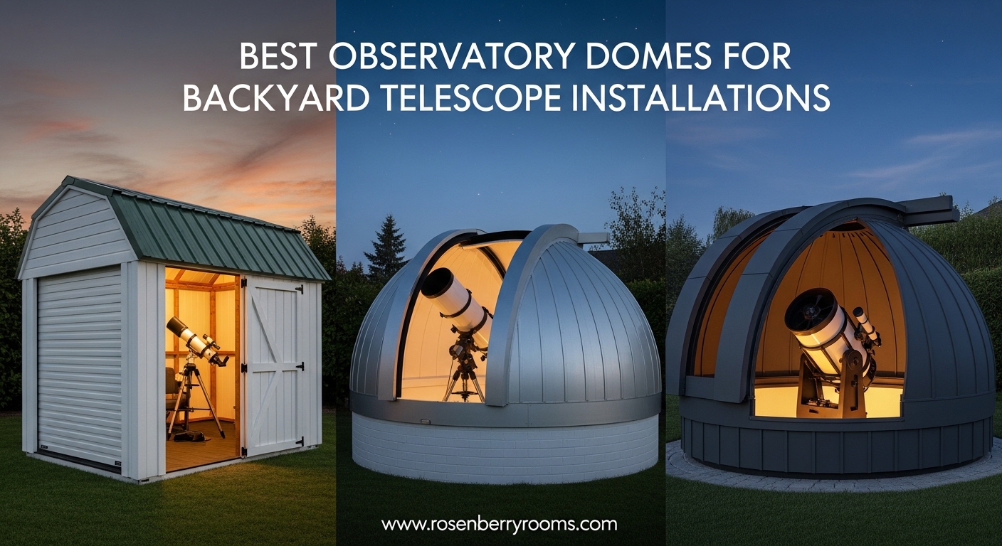 Best Observatory Domes for Backyard Telescope Installations