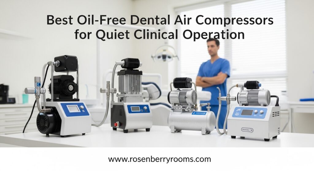 The current image has no alternative text. The file name is: Best-Oil-Free-Dental-Air-Compressors-for-Quiet-Clinical-Operation.jpg