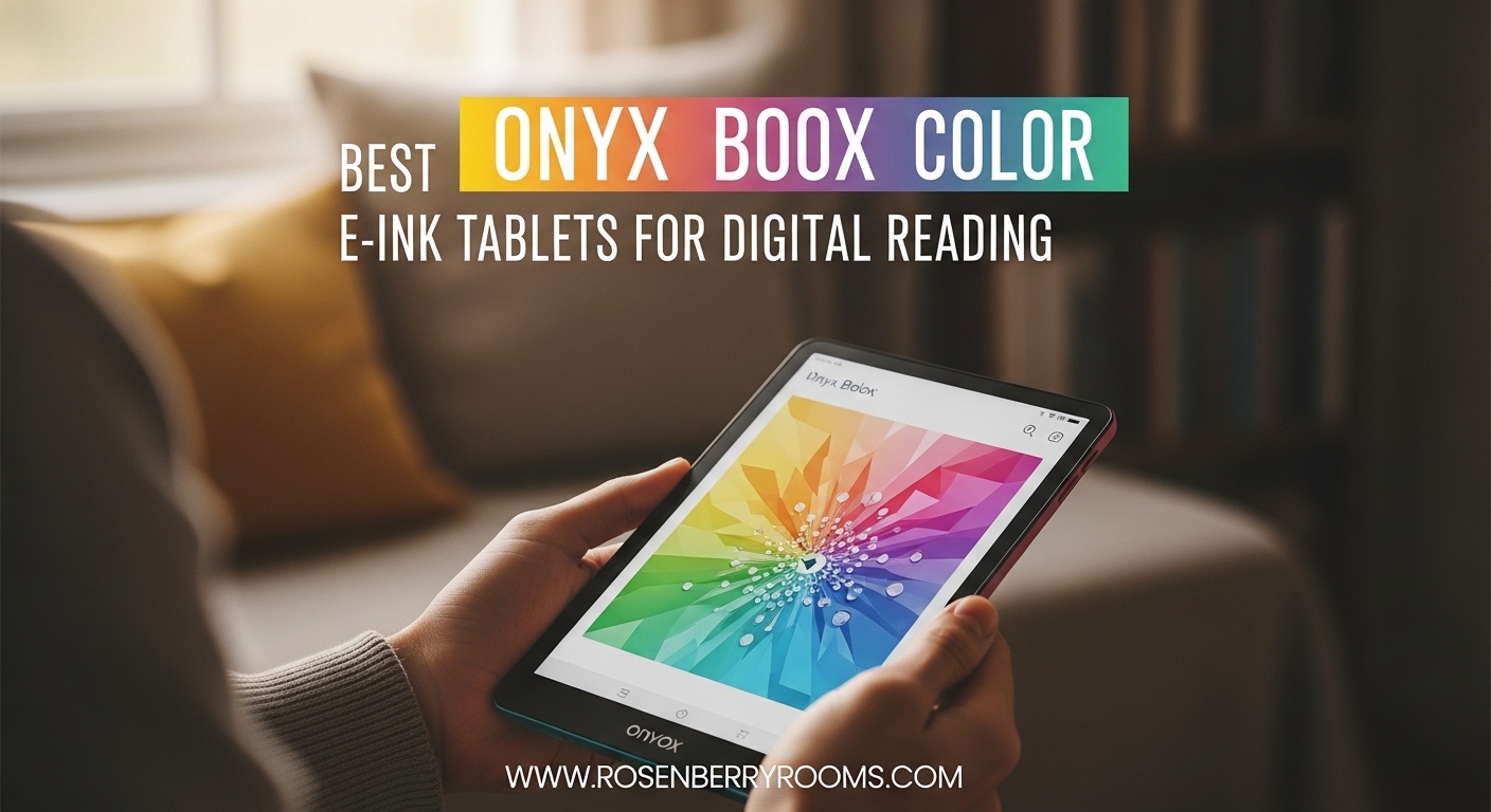 Best Onyx Boox Color E-Ink Tablets for Digital Reading