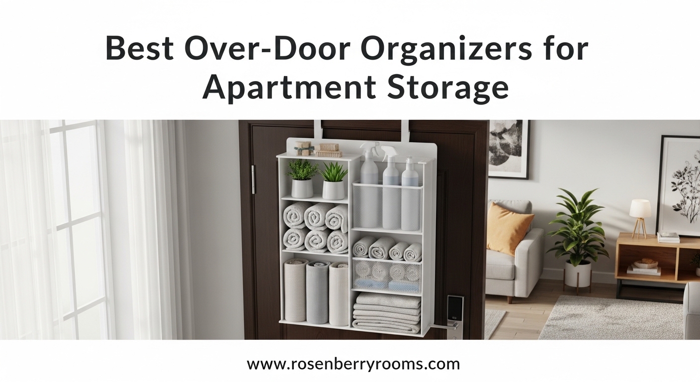 Best Over-Door Organizers for Apartment Storage