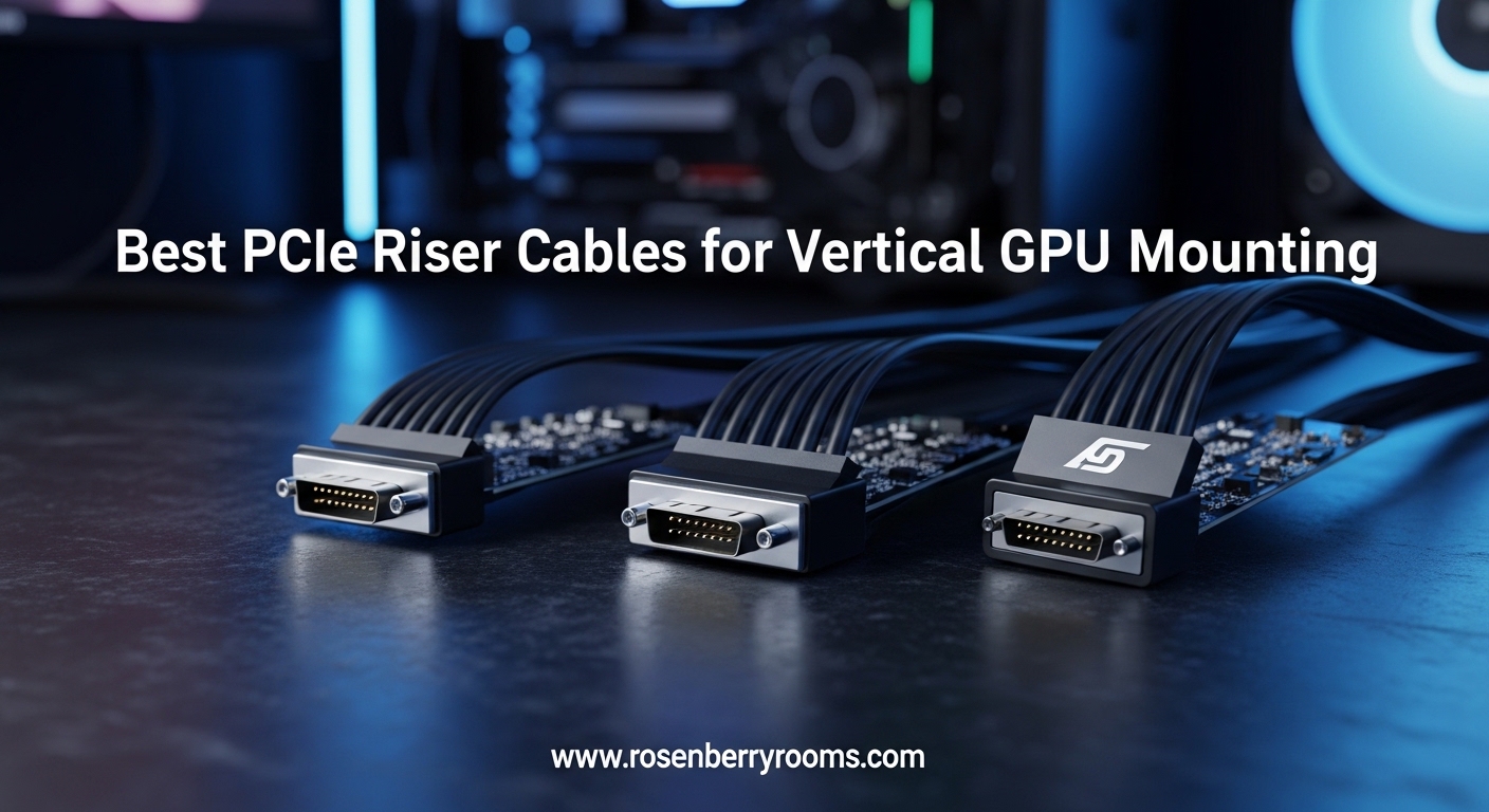 Best PCIe Riser Cables for Vertical GPU Mounting