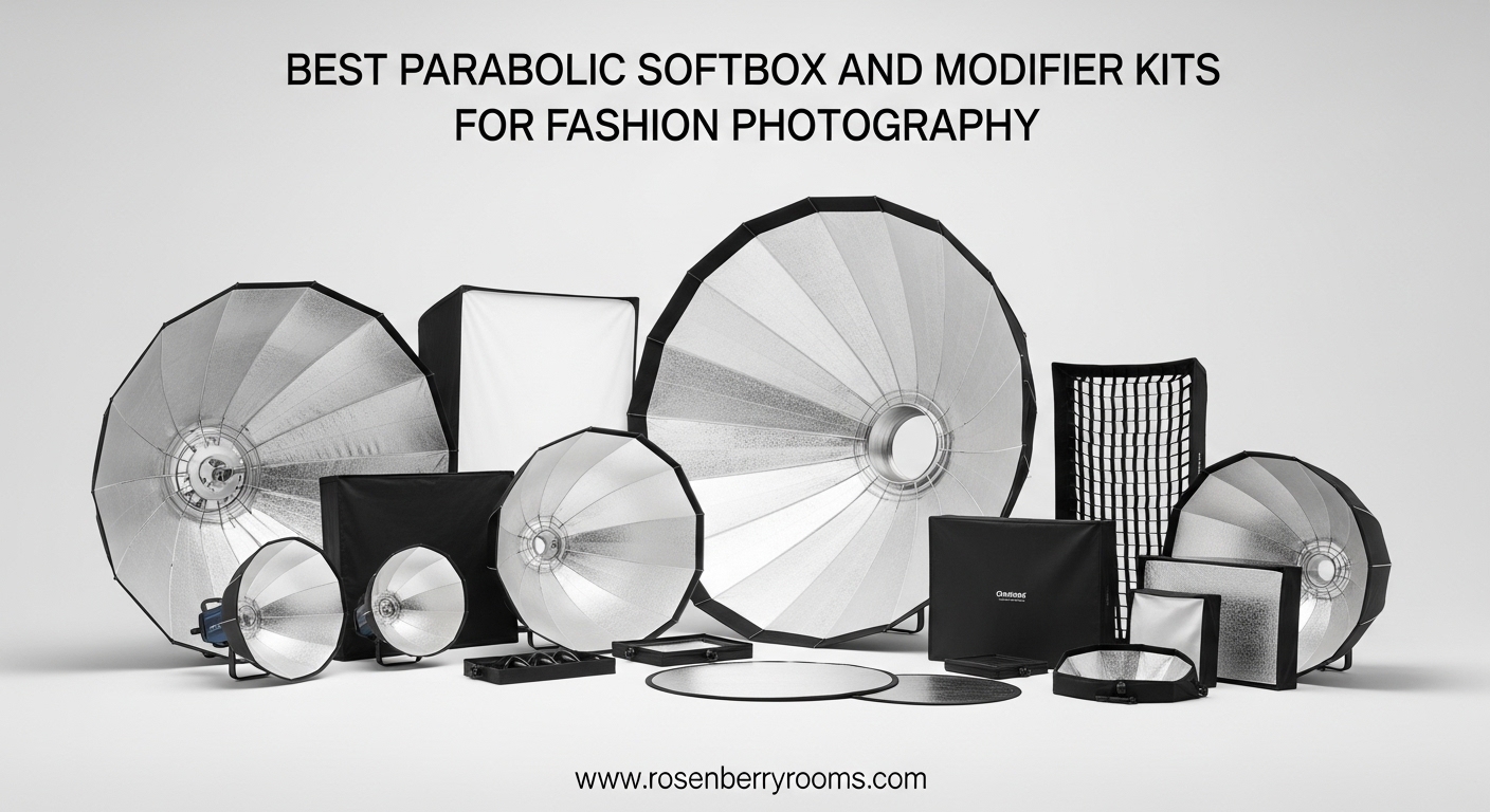 Best Parabolic Softbox and Modifier Kits for Fashion Photography