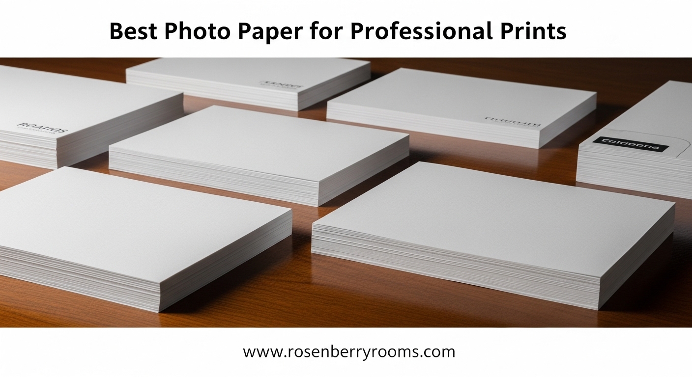Best Photo Paper for Professional Prints