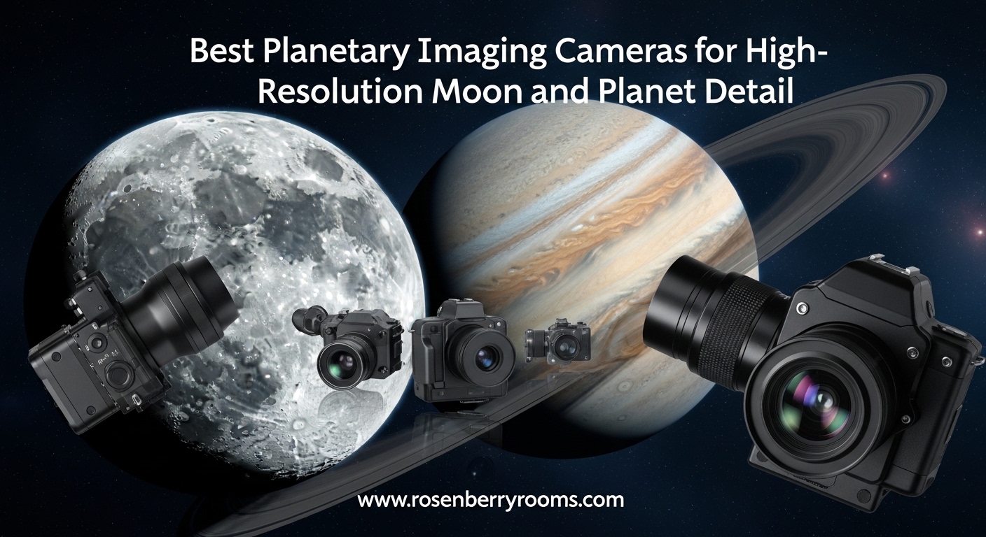 Best Planetary Imaging Cameras for High-Resolution Moon and Planet Detail