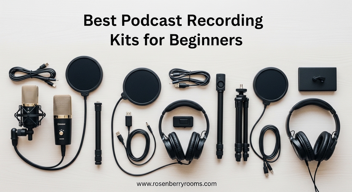 Best Podcast Recording Kits for Beginners