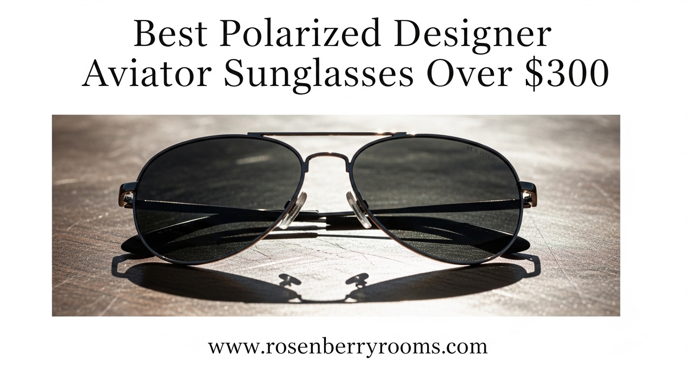 Best Polarized Designer Aviator Sunglasses Over $300
