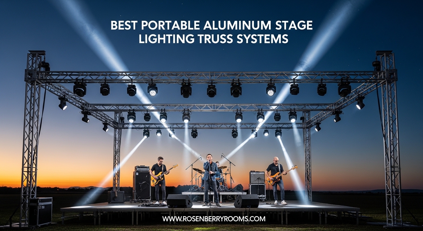 Best Portable Aluminum Stage Lighting Truss Systems