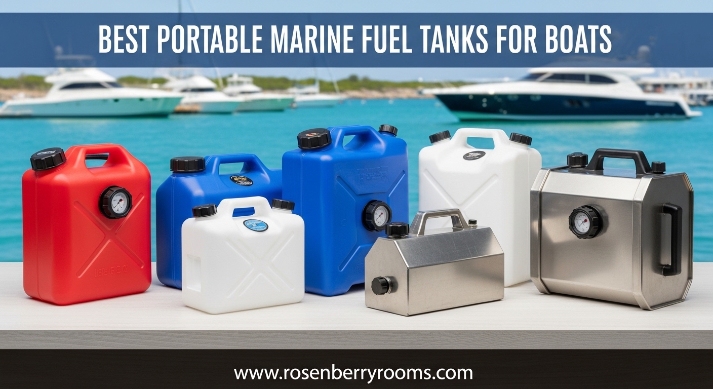 Best Portable Marine Fuel Tanks for Boats