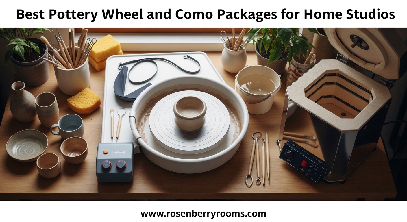 Best Pottery Wheel and Kiln Combo Packages for Home Studios