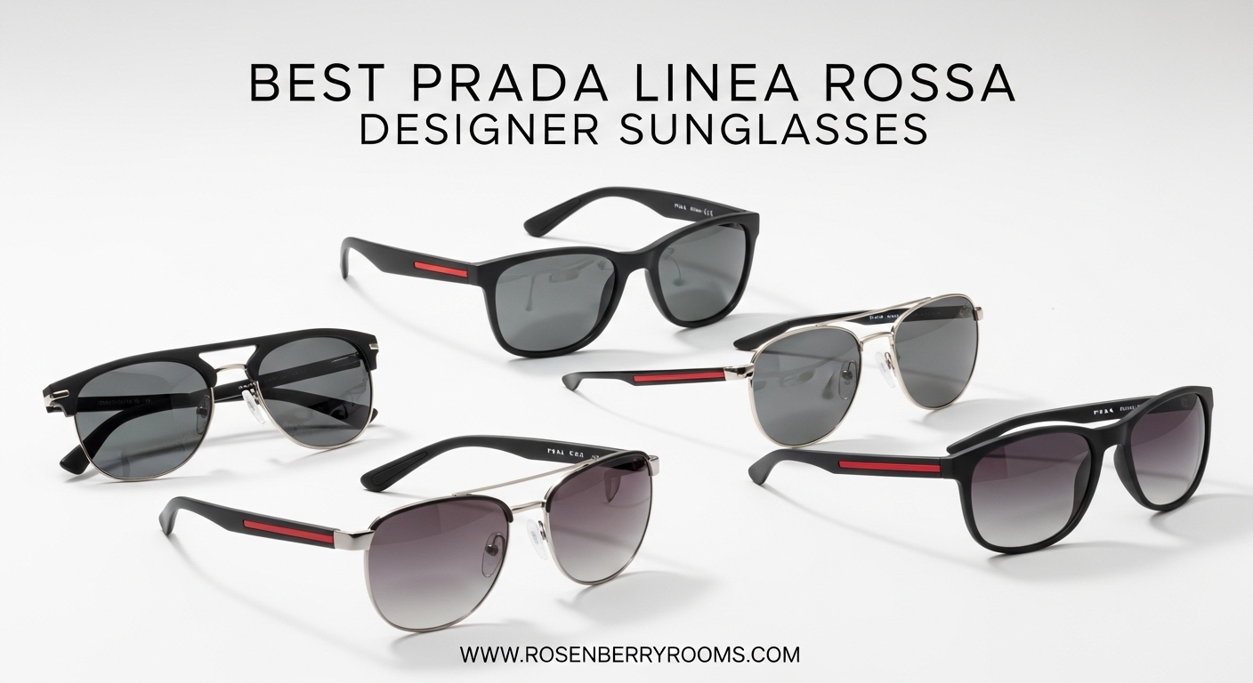Best Prada Linea Rossa Designer Sunglasses