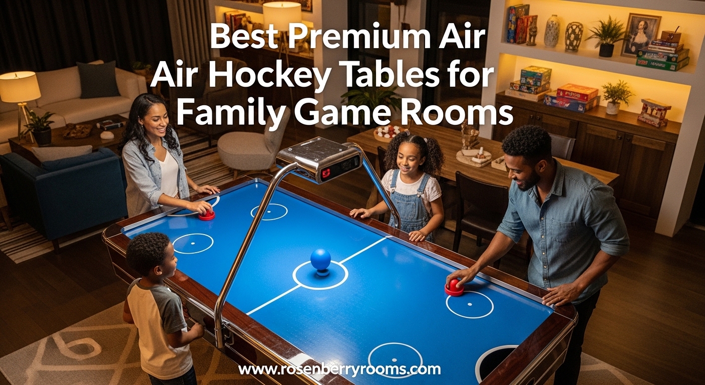 Best Premium Air Hockey Tables for Family Game Rooms