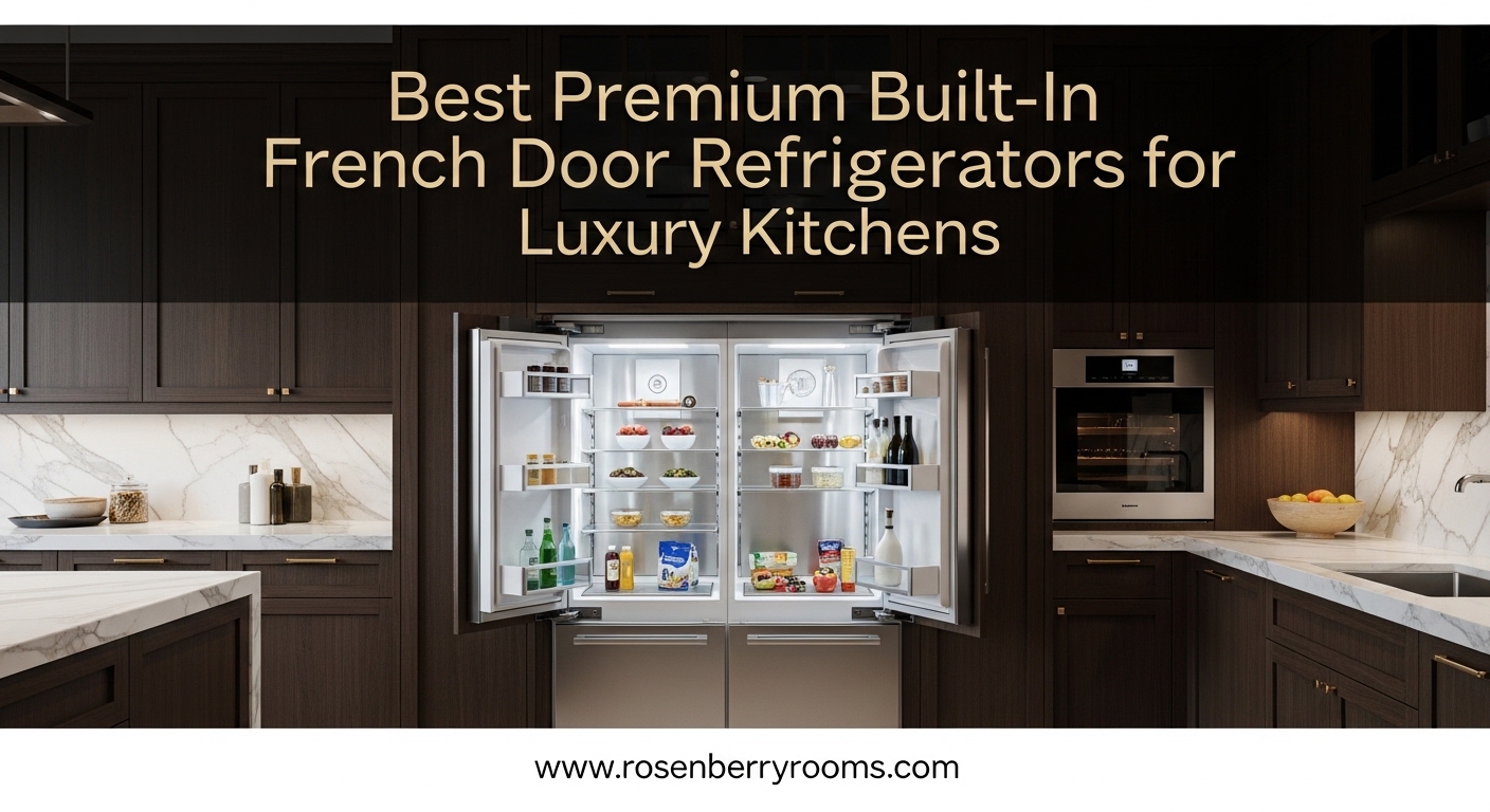 Best Premium Built-In French Door Refrigerators for Luxury Kitchens