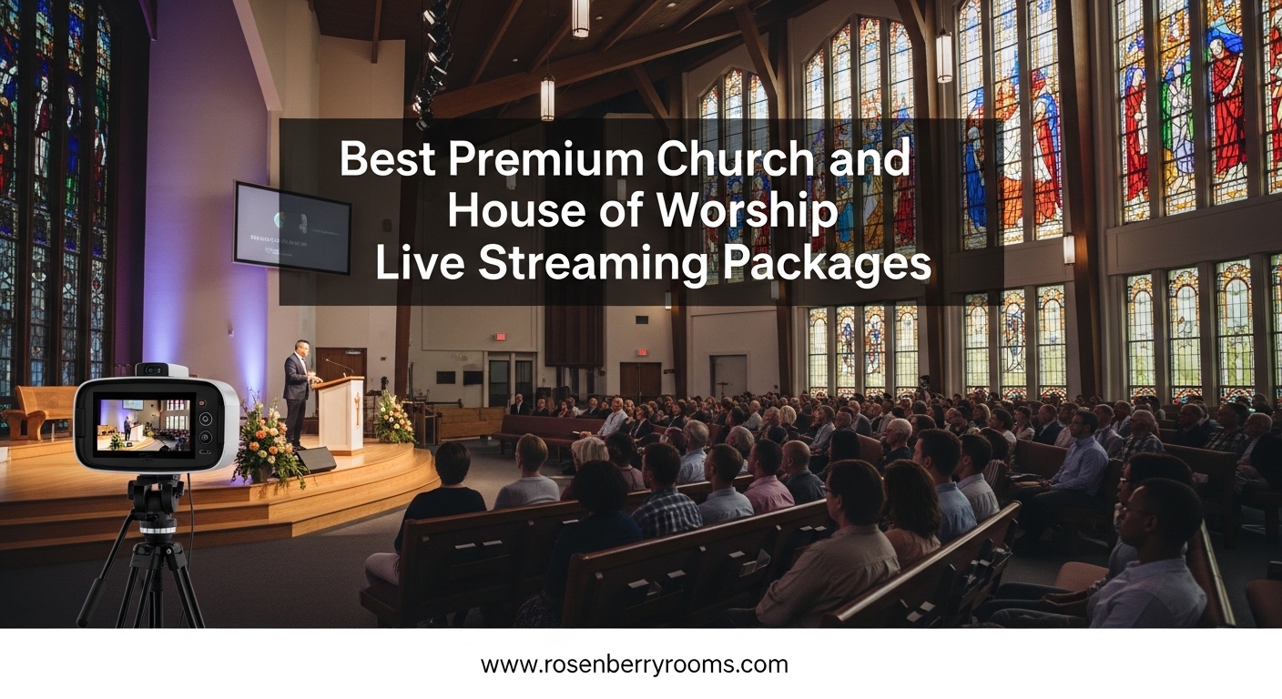 Best Premium Church and House of Worship Live Streaming Packages