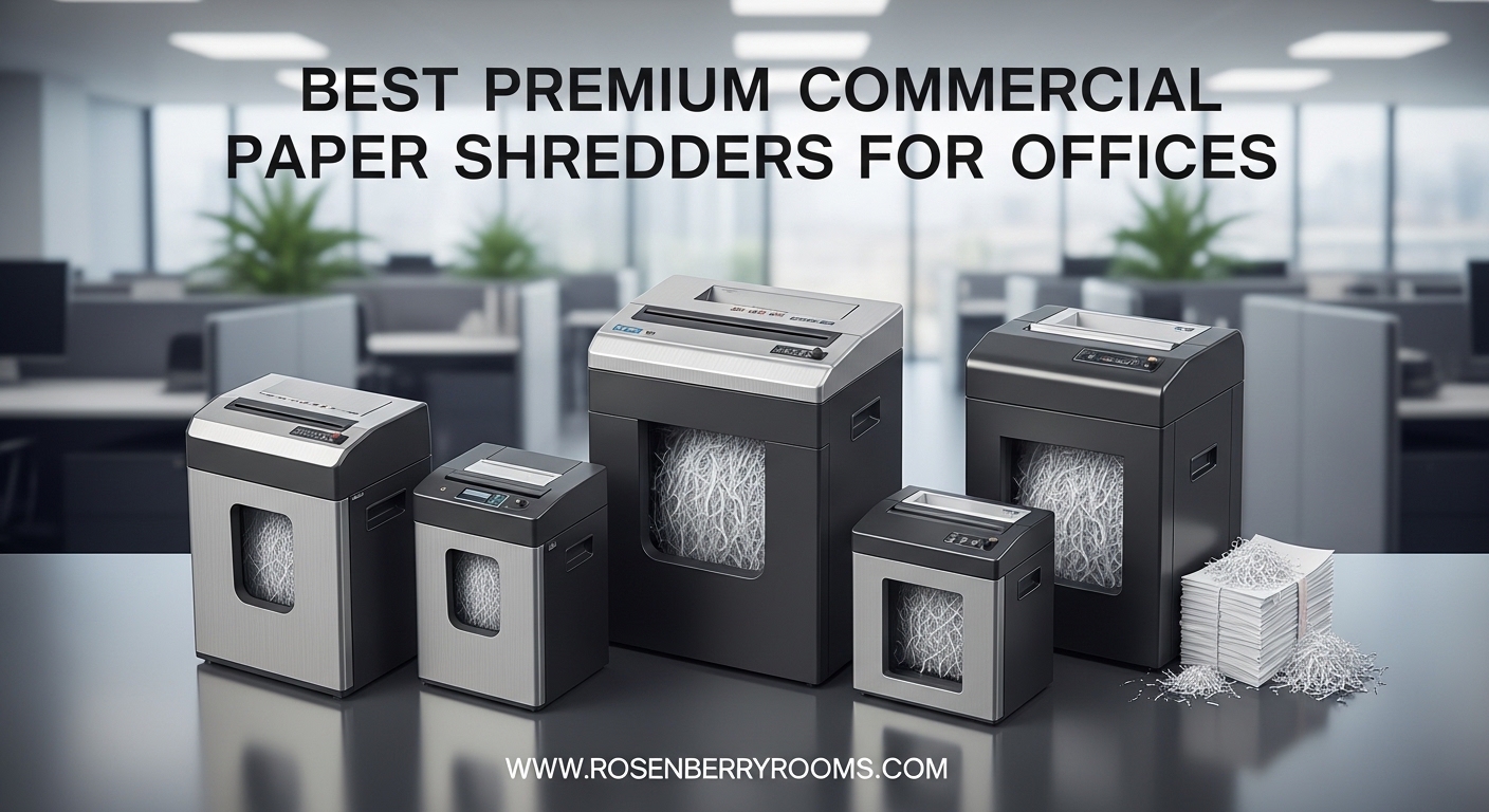 Best Premium Commercial Paper Shredders for Offices