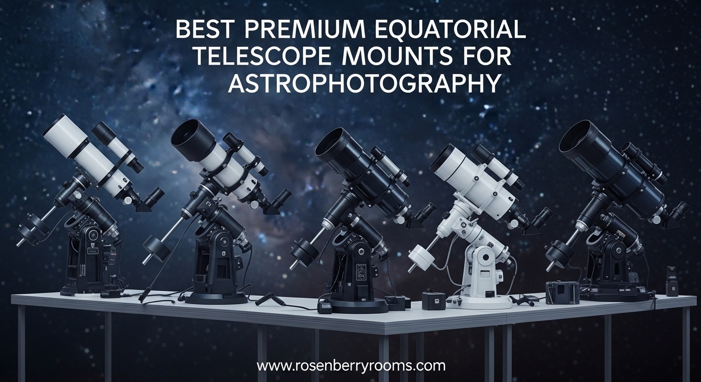 Best Premium Equatorial Telescope Mounts for Astrophotography