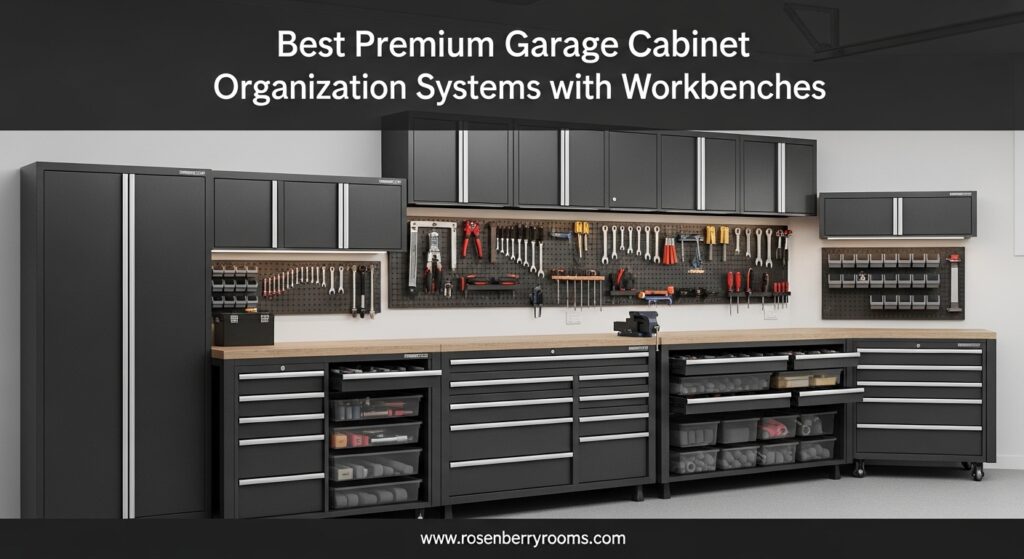 The current image has no alternative text. The file name is: Best-Premium-Garage-Cabinet-Organization-Systems-with-Workbenches.jpg
