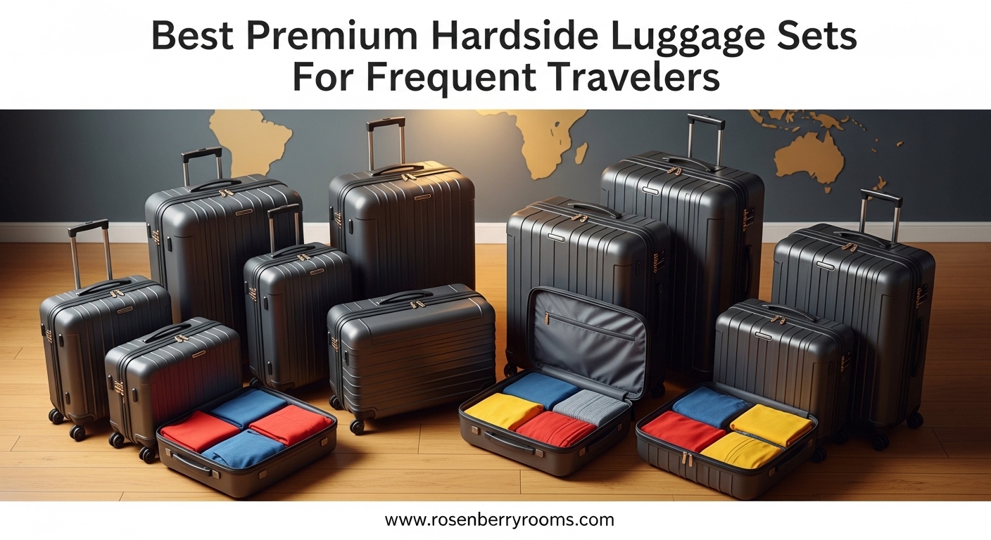 Best Premium Hardside Luggage Sets For Frequent Travelers