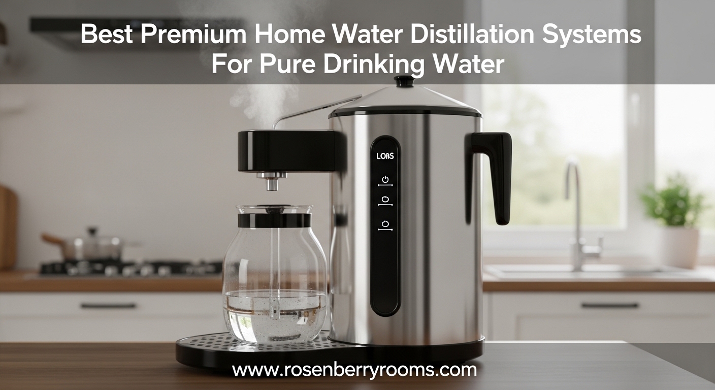 Best Premium Home Water Distillation Systems For Pure Drinking Water