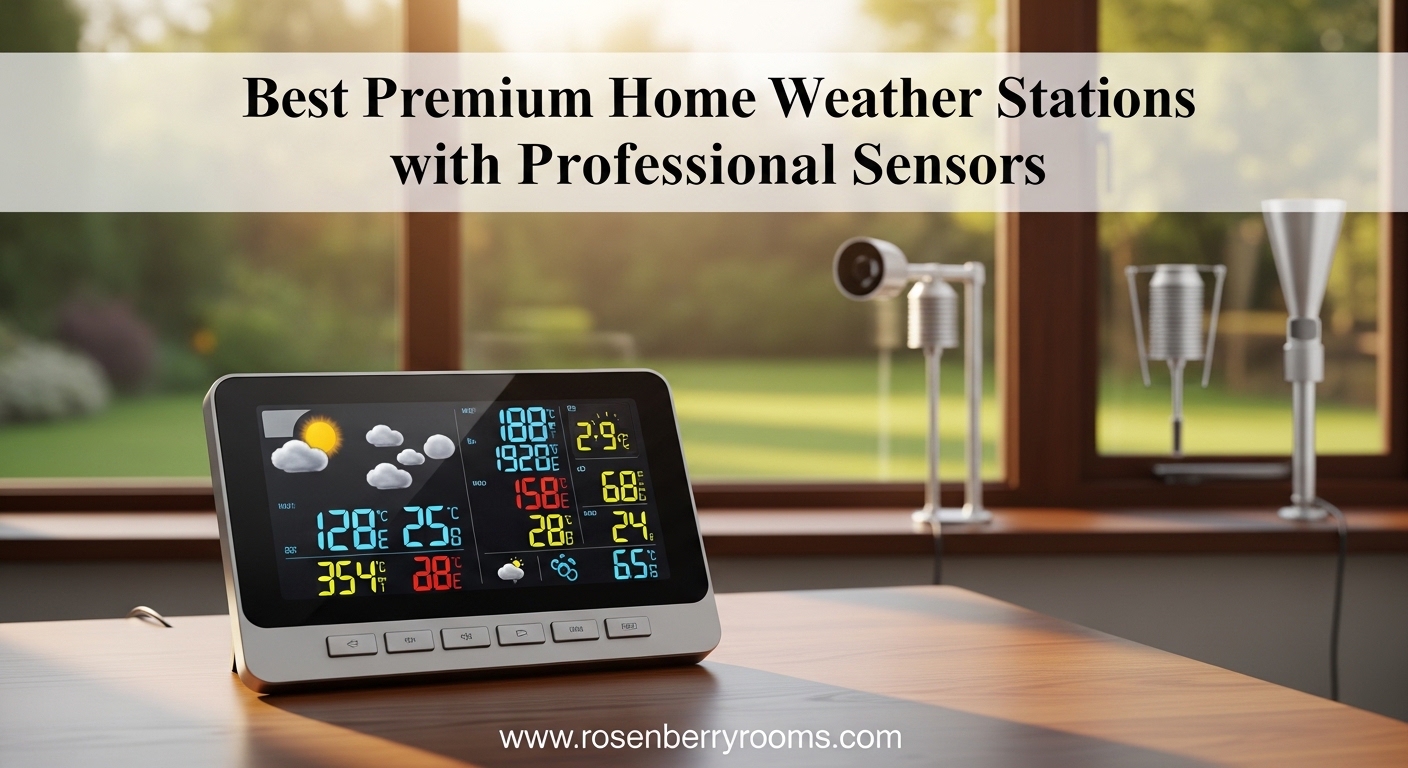 Best Premium Home Weather Stations with Professional Sensors