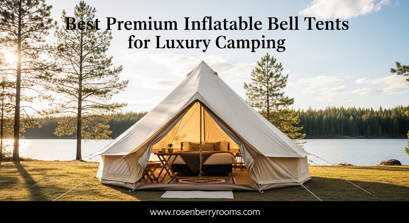 Best Premium Inflatable Bell Tents for Luxury Camping