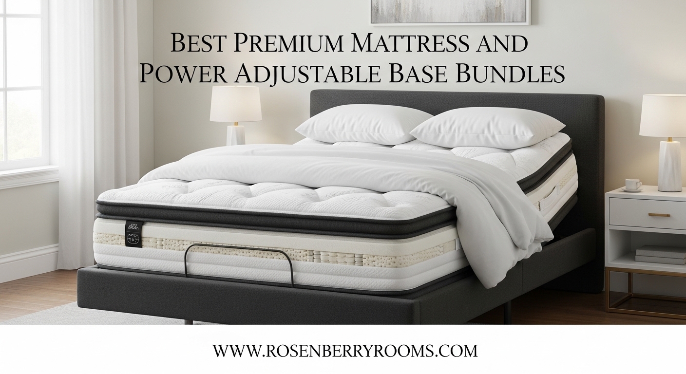 Best Premium Mattress and Power Adjustable Base Bundles