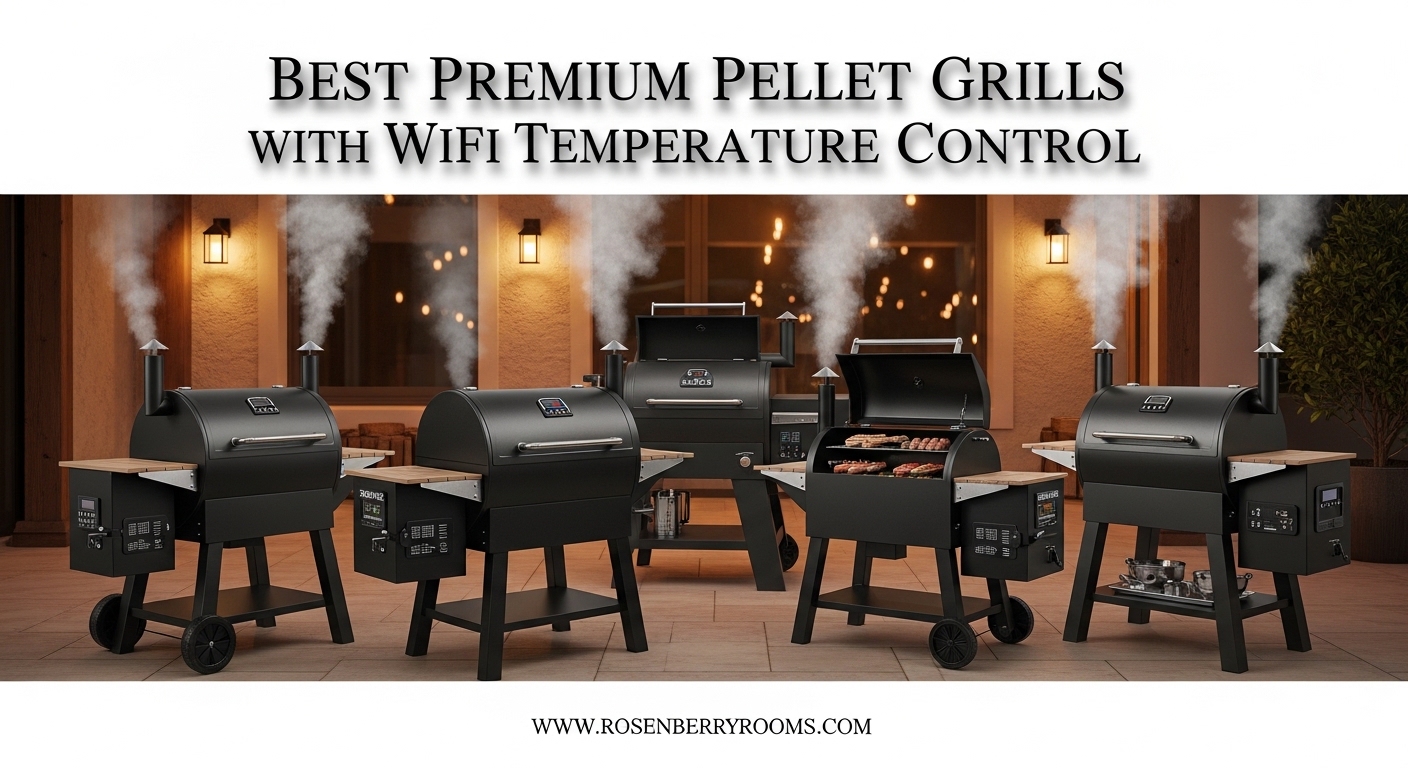 Best Premium Pellet Grills with WiFi Temperature Control