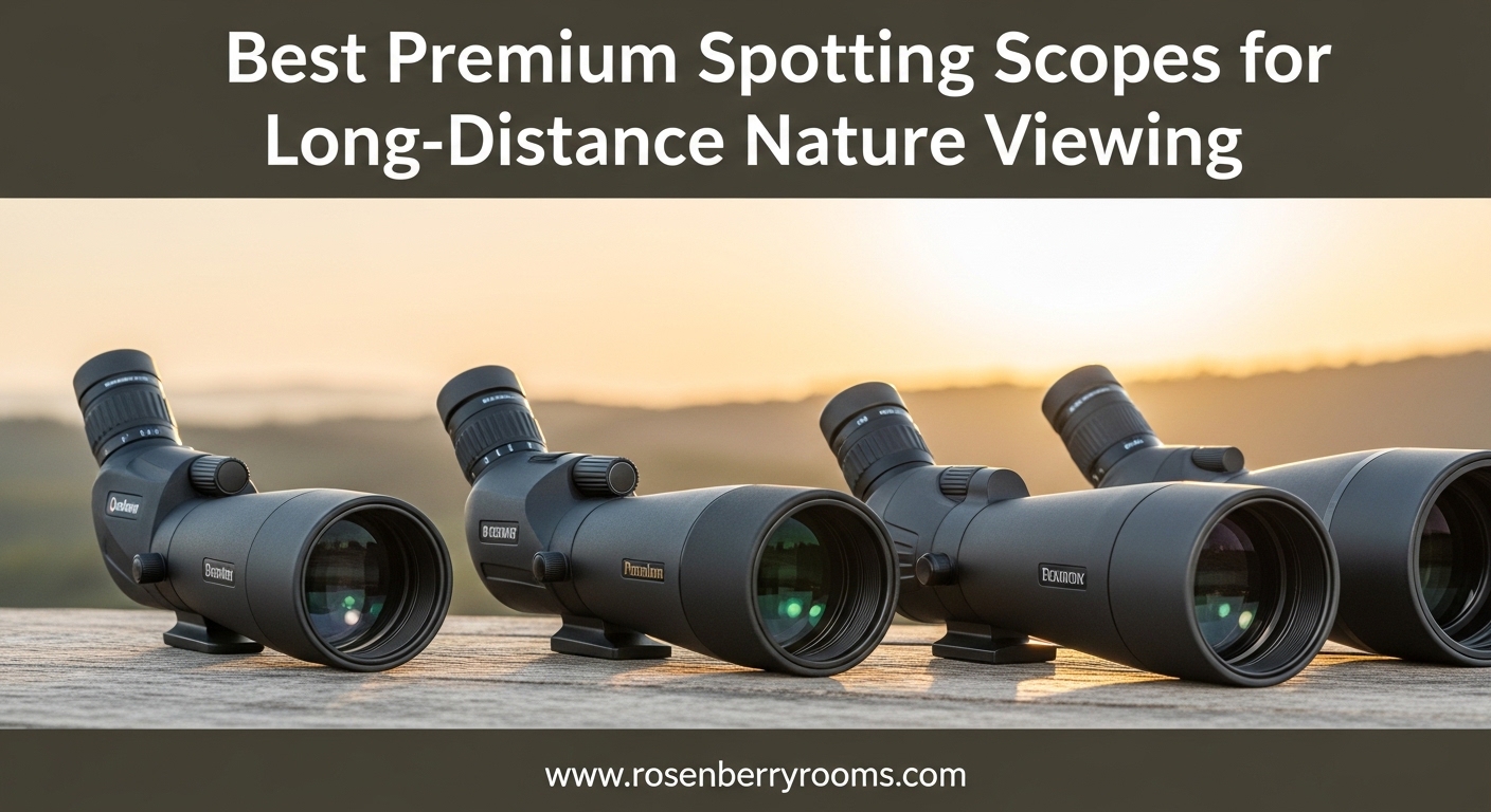 Best Premium Spotting Scopes for Long-Distance Nature Viewing