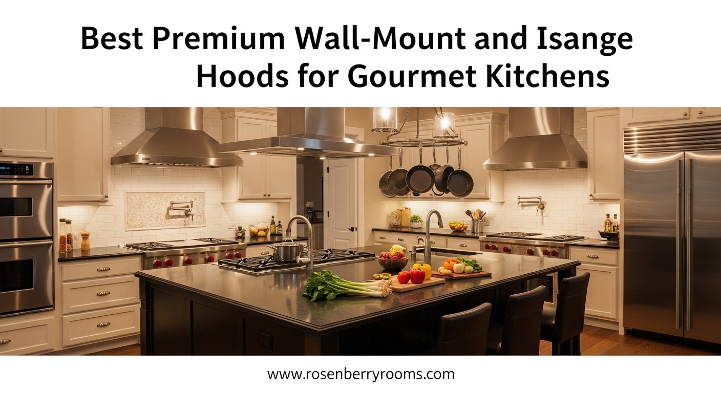 Best Premium Wall-Mount and Island Range Hoods for Gourmet Kitchens