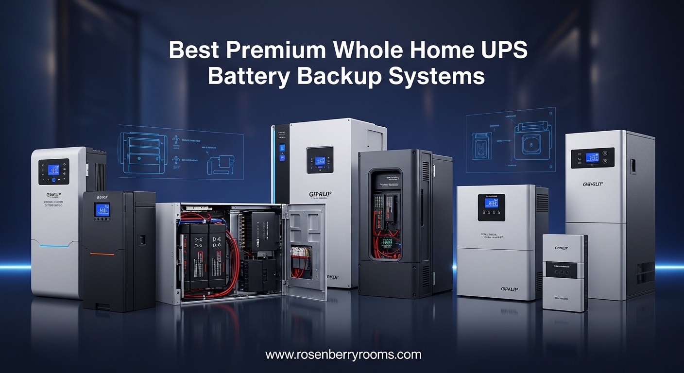 Best Premium Whole Home UPS Battery Backup Systems