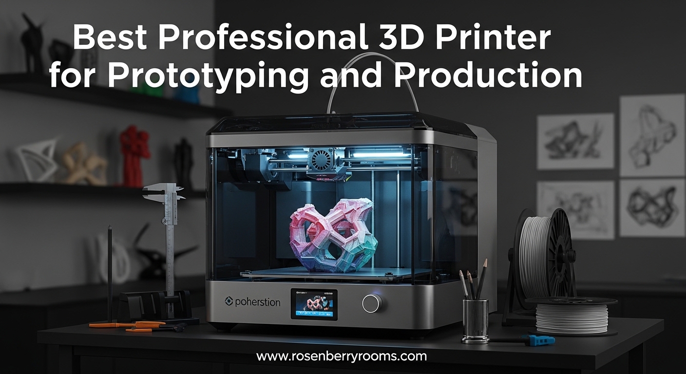 Best Professional 3D Printer for Prototyping and Production