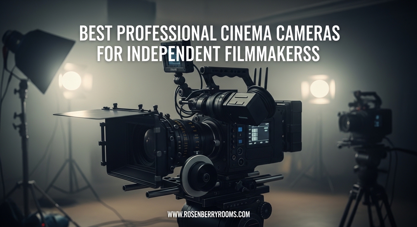 Best Professional Cinema Cameras for Independent Filmmakers