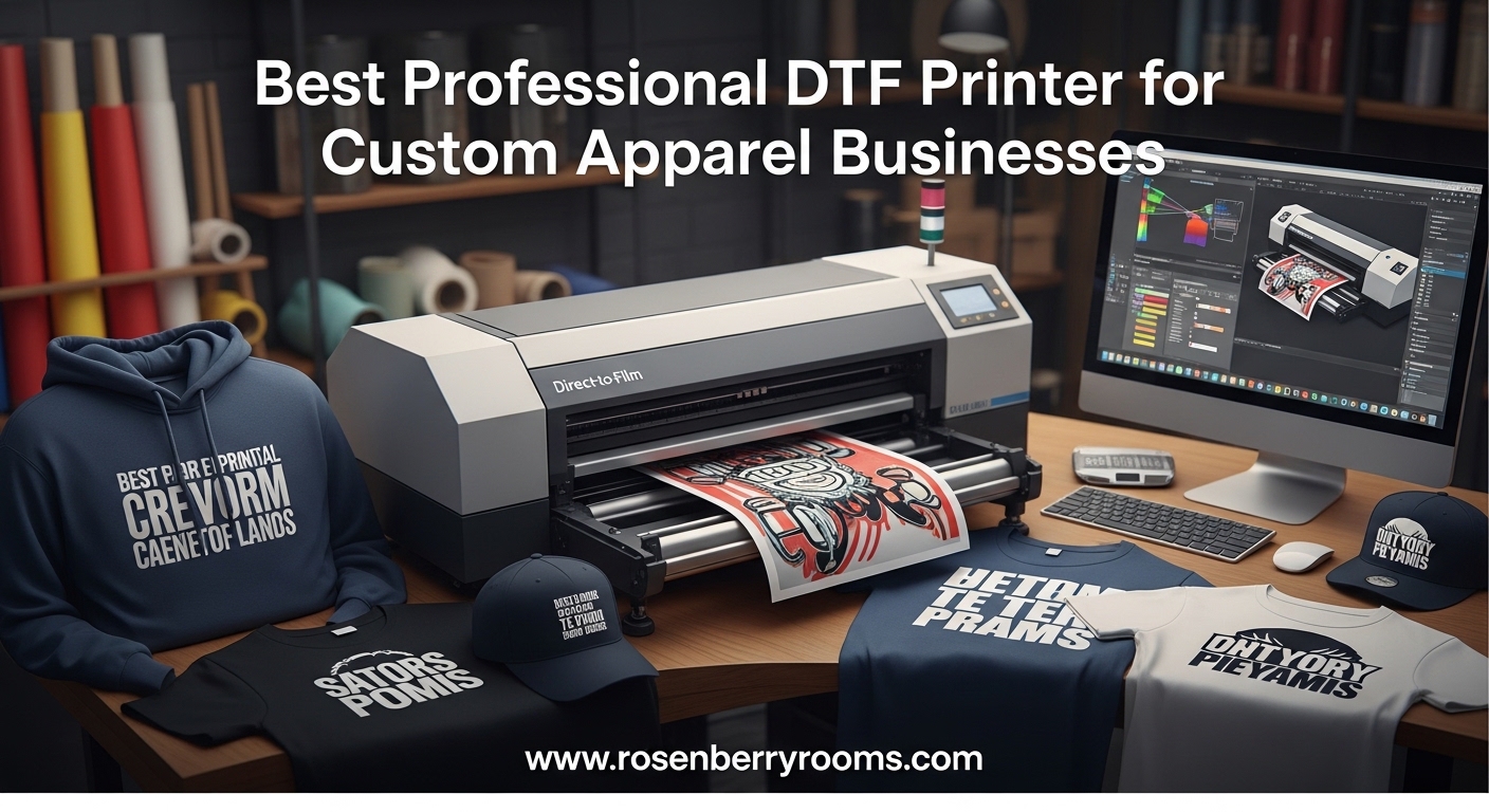 Best Professional DTF Printer for Custom Apparel Businesses