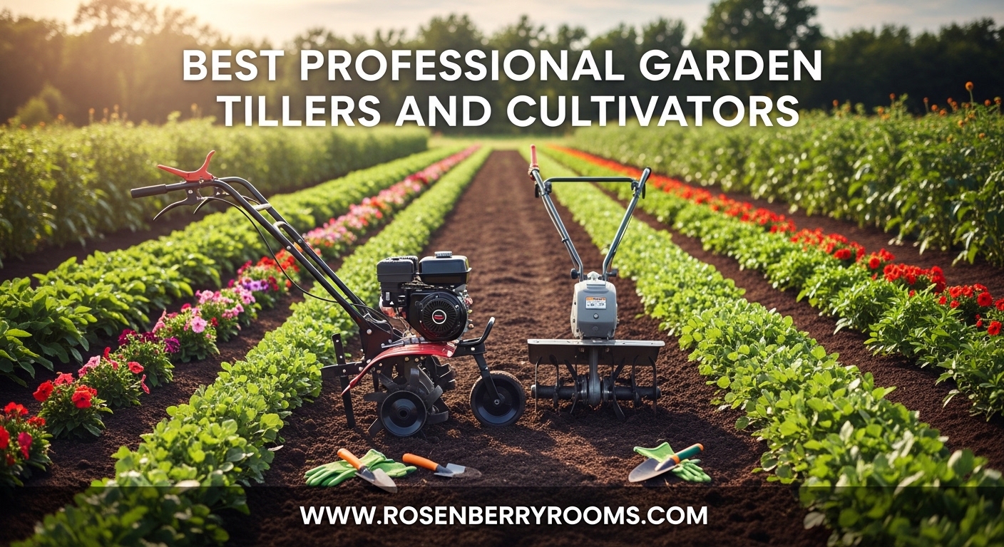 Best Professional Garden Tillers and Cultivators