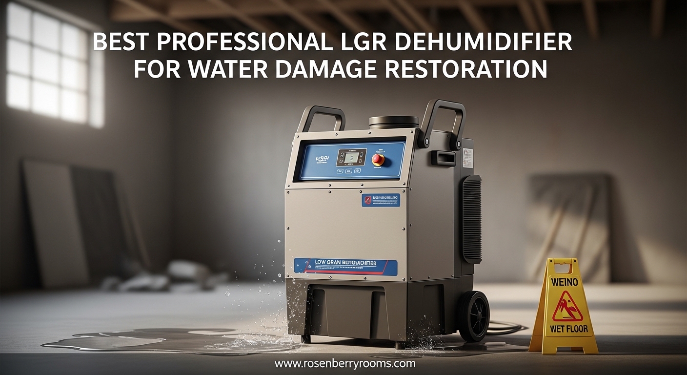 Best Professional LGR Dehumidifier for Water Damage Restoration