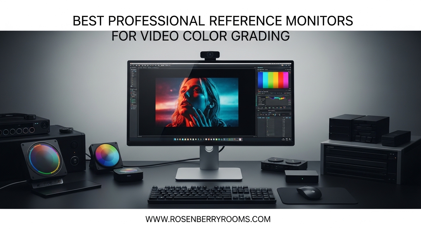 Best Professional Reference Monitors for Video Color Grading