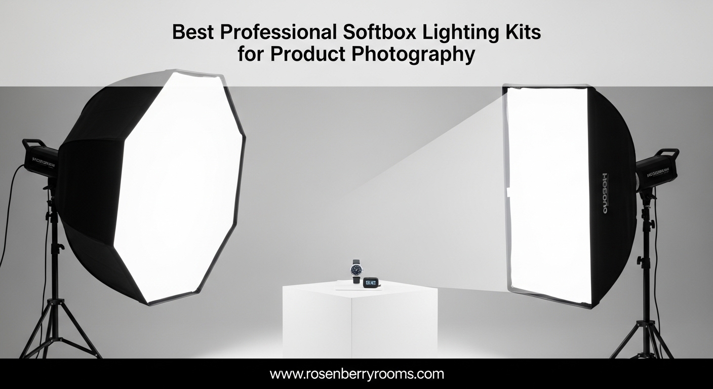 Best Professional Softbox Lighting Kits for Product Photography