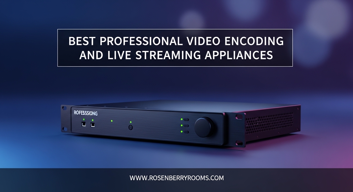Best Professional Video Encoding and Live Streaming Appliances