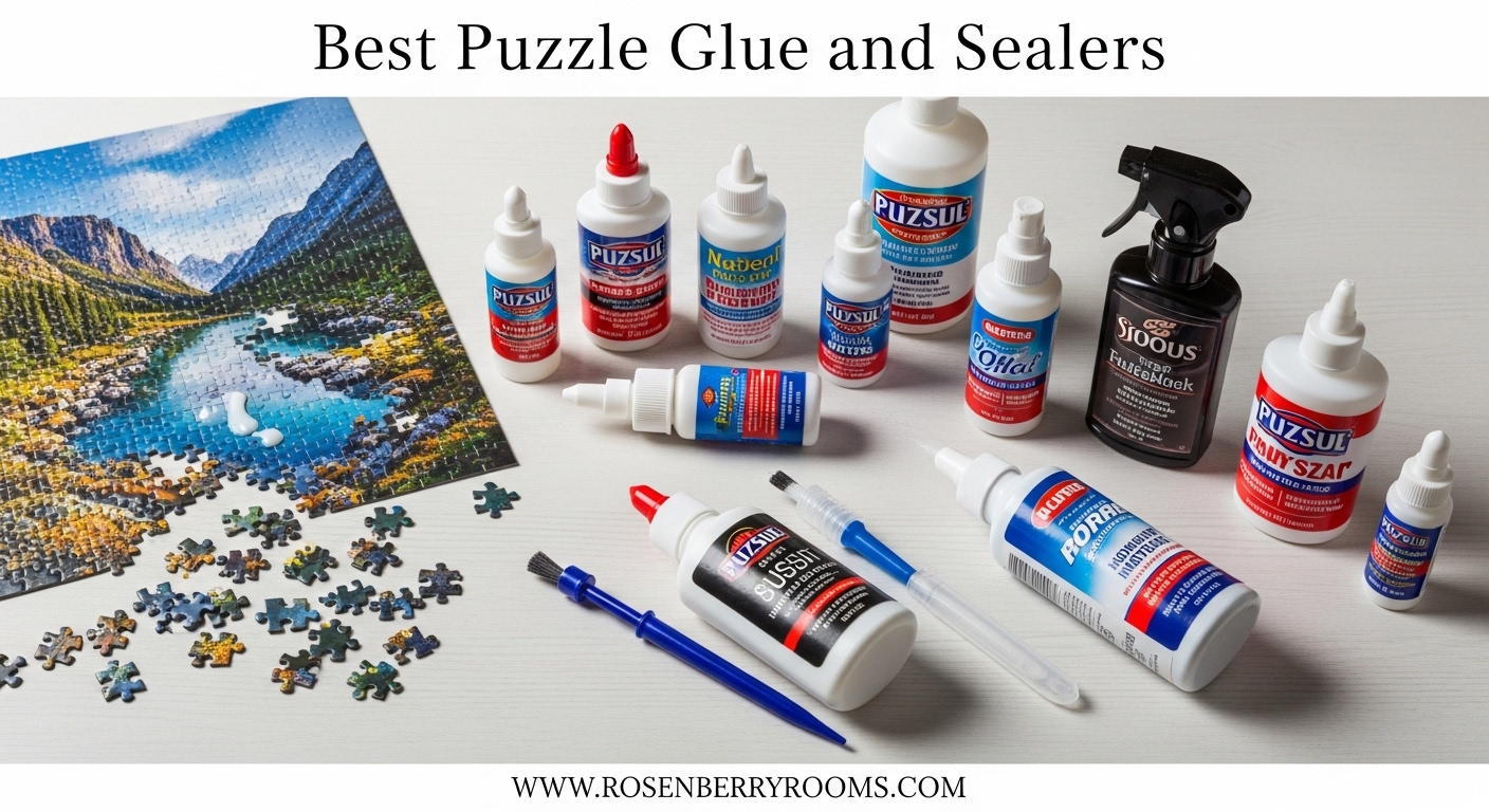 Best Puzzle Glue and Sealers